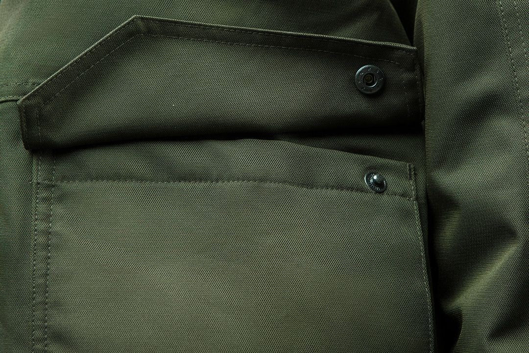 NEO Camo Work Jacket L - Waterproof, Windproof, Adjustable Hood