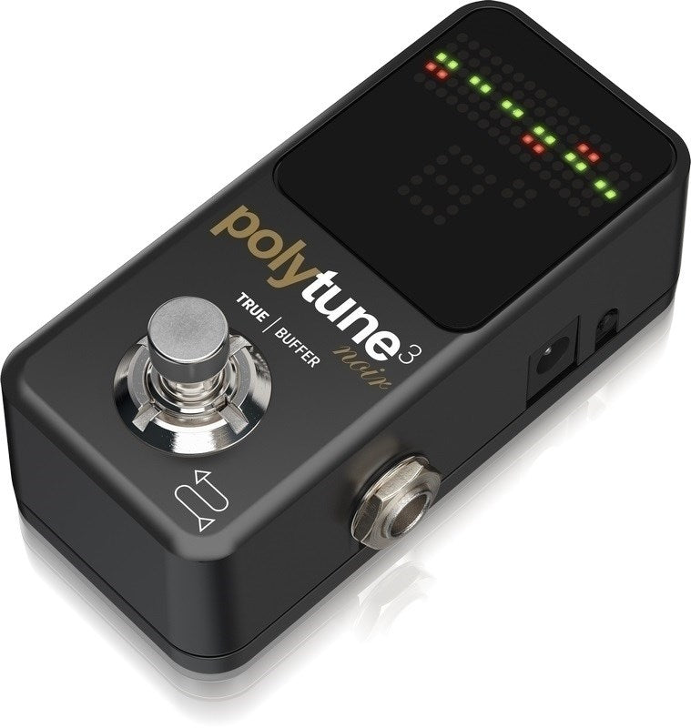 TC Electronic Polytune 3 Black Polyphonic Tuner