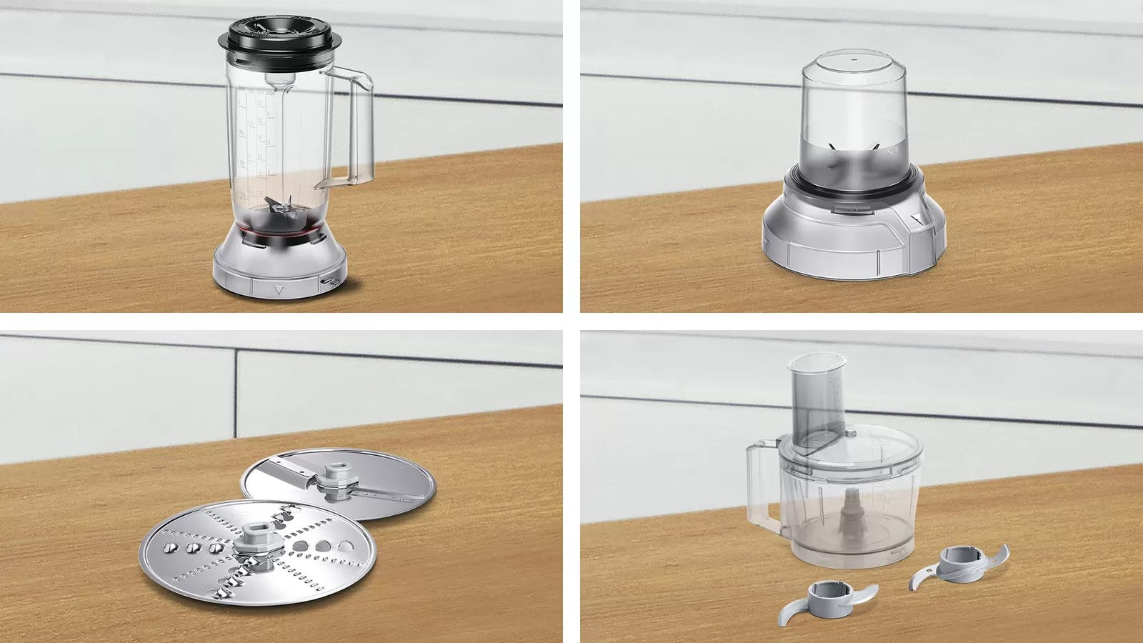 Bosch MCM3501M Food Processor 800W 2.3 L Black