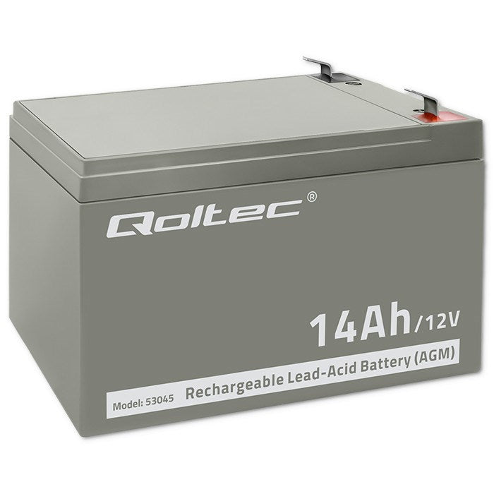 Qoltec AGM Battery 12V 14Ah | QL-53045