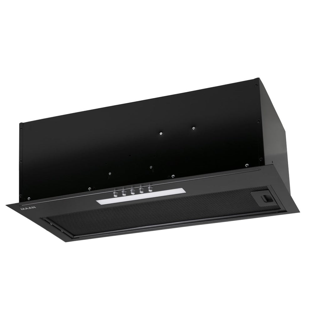 Built-in under-cupboard kitchen hood MAAN Fiugi 2 50 310 m3/h  Black
