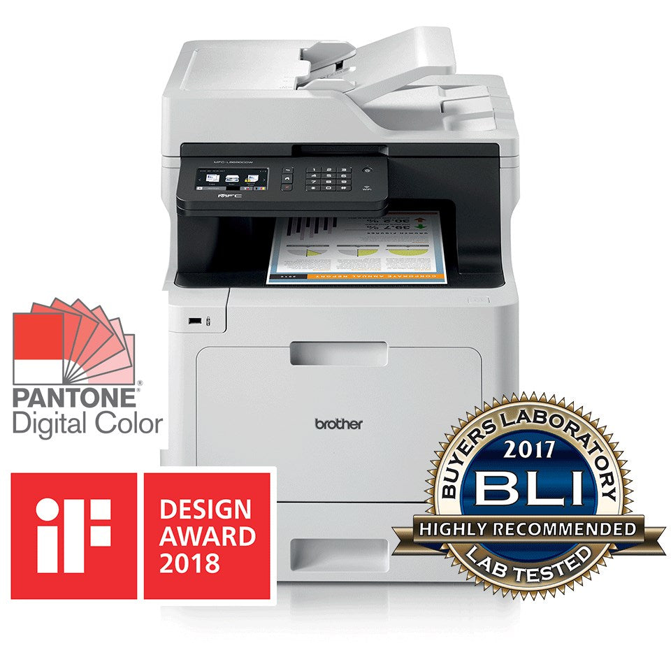 Brother MFC-L8690CDW Multifunction Laser Printer A4 2400 x 600 DPI 31 ppm Wi-Fi