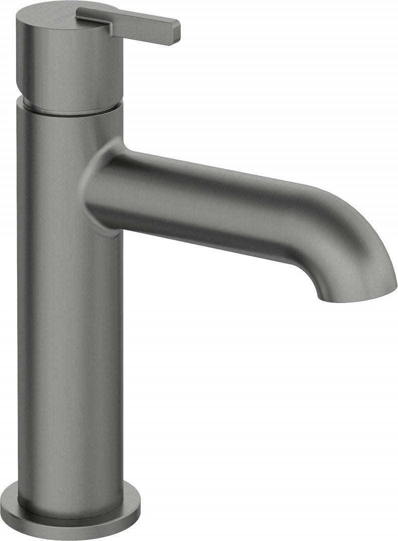 Silia Washbasin Faucet Brass Single-Lever Freestanding Titanium BQS D20M