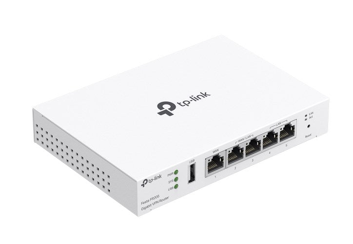 TP-Link Festa FR205 V1.2 Router 4-Port Switch 1GbE WAN Ports: 3 (FESTA FR205)