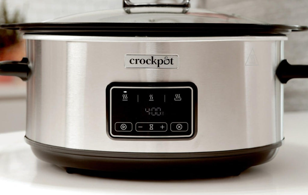 CROCK-POT Slow Cooker CSC112X, 6.5 L Capacity, Digital Display