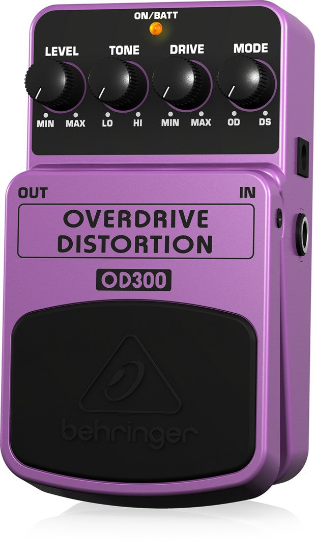 Behringer OD300 effects pedal Purple  Black