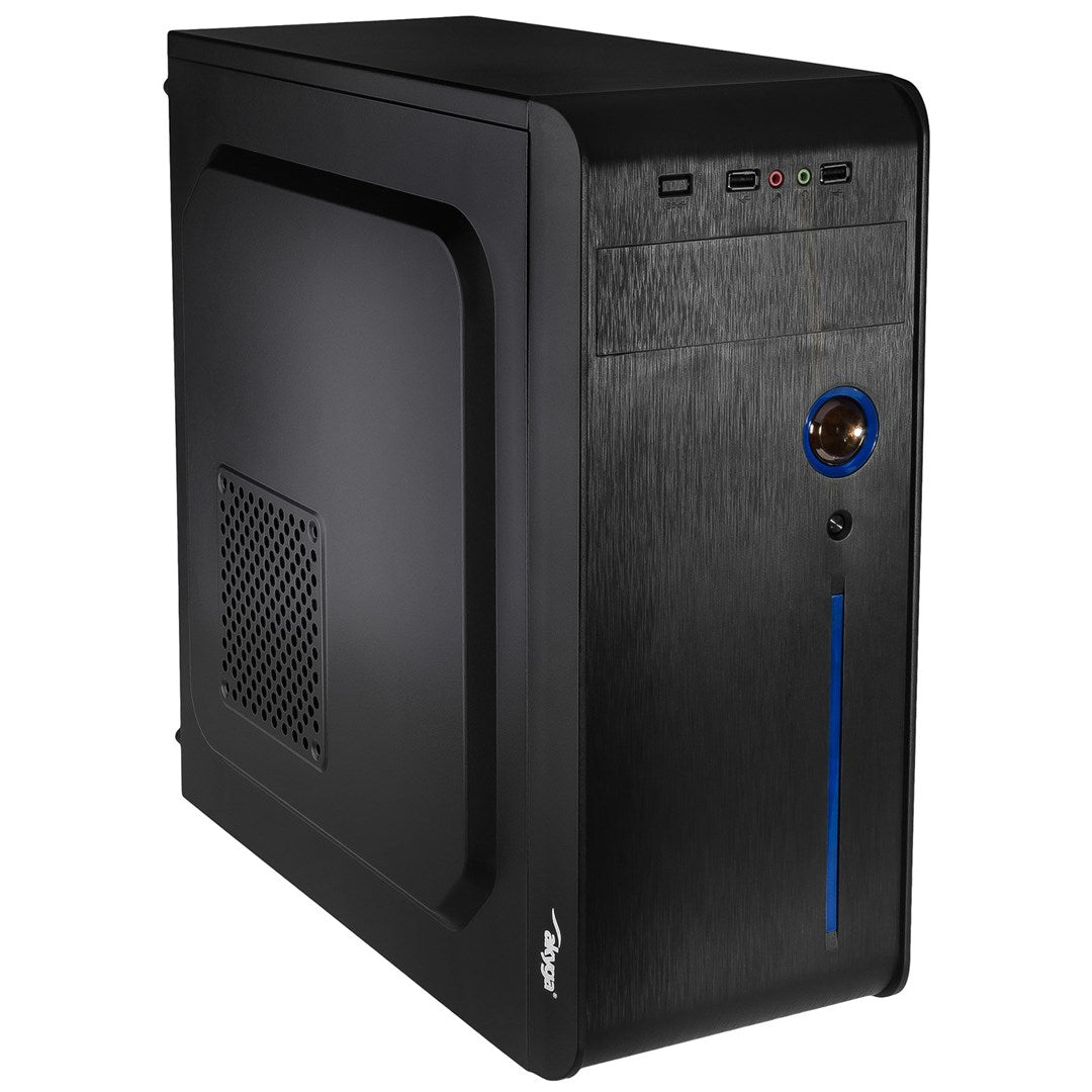 Akyga AK939BL Midi Tower Black Computer Case