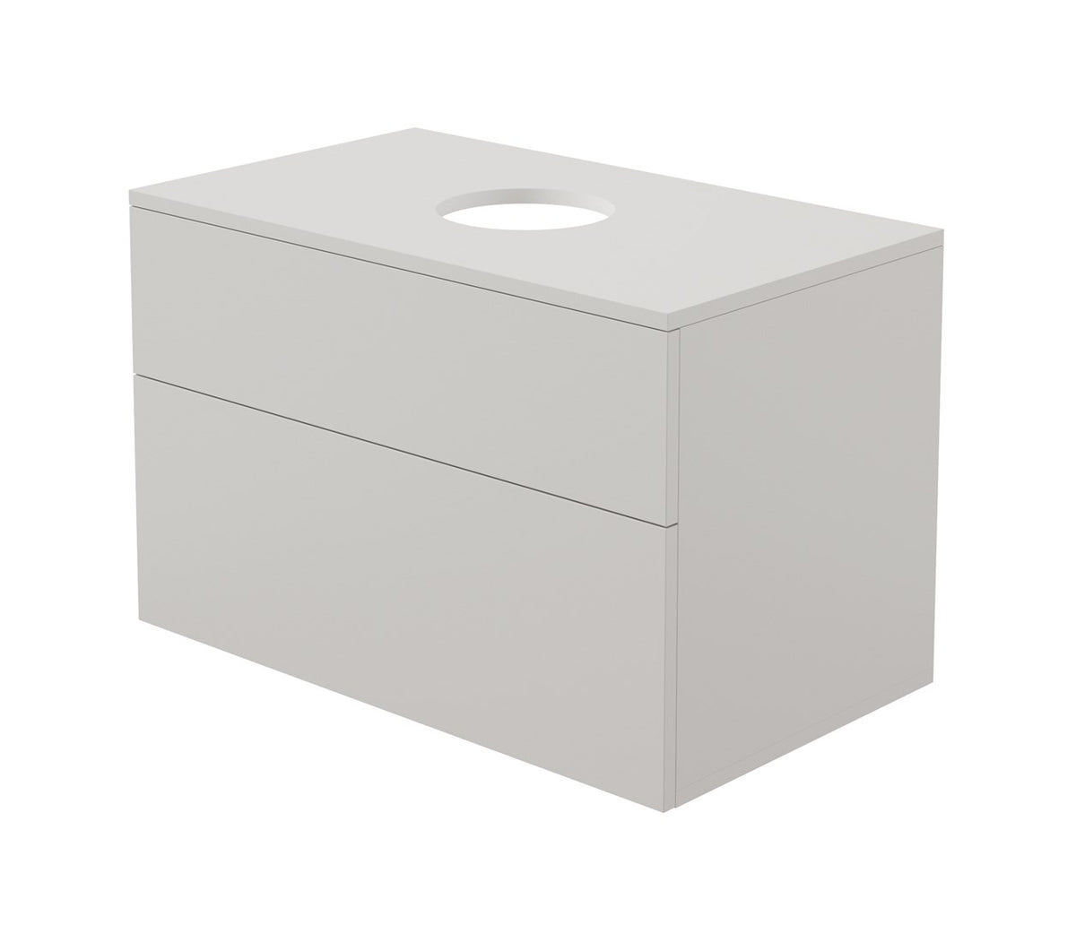 Washbasin cabinet with countertop