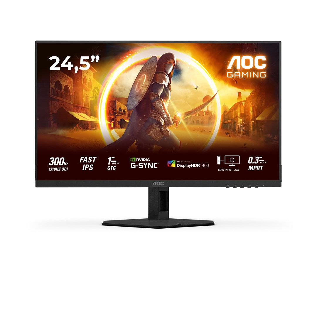 AOC G4 25G4SRE Full HD 62,2 cm (24.5") Full HD(1920 x 1080 Pixel), Fast IPS-Panel, 1 ms, 310 Hz, DisplayPort 1.4, HDMI 2.0 (25G4SRE)