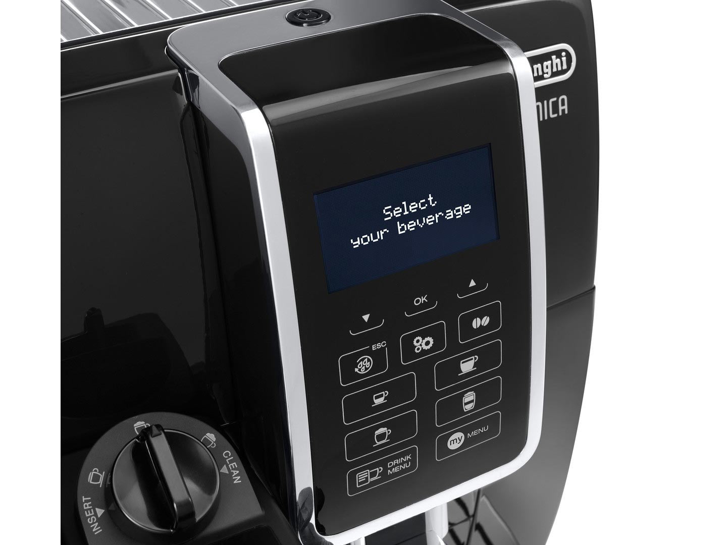 De'Longhi Dinamica ECAM350.55.B Espresso Machine with Built-in Grinder - Black