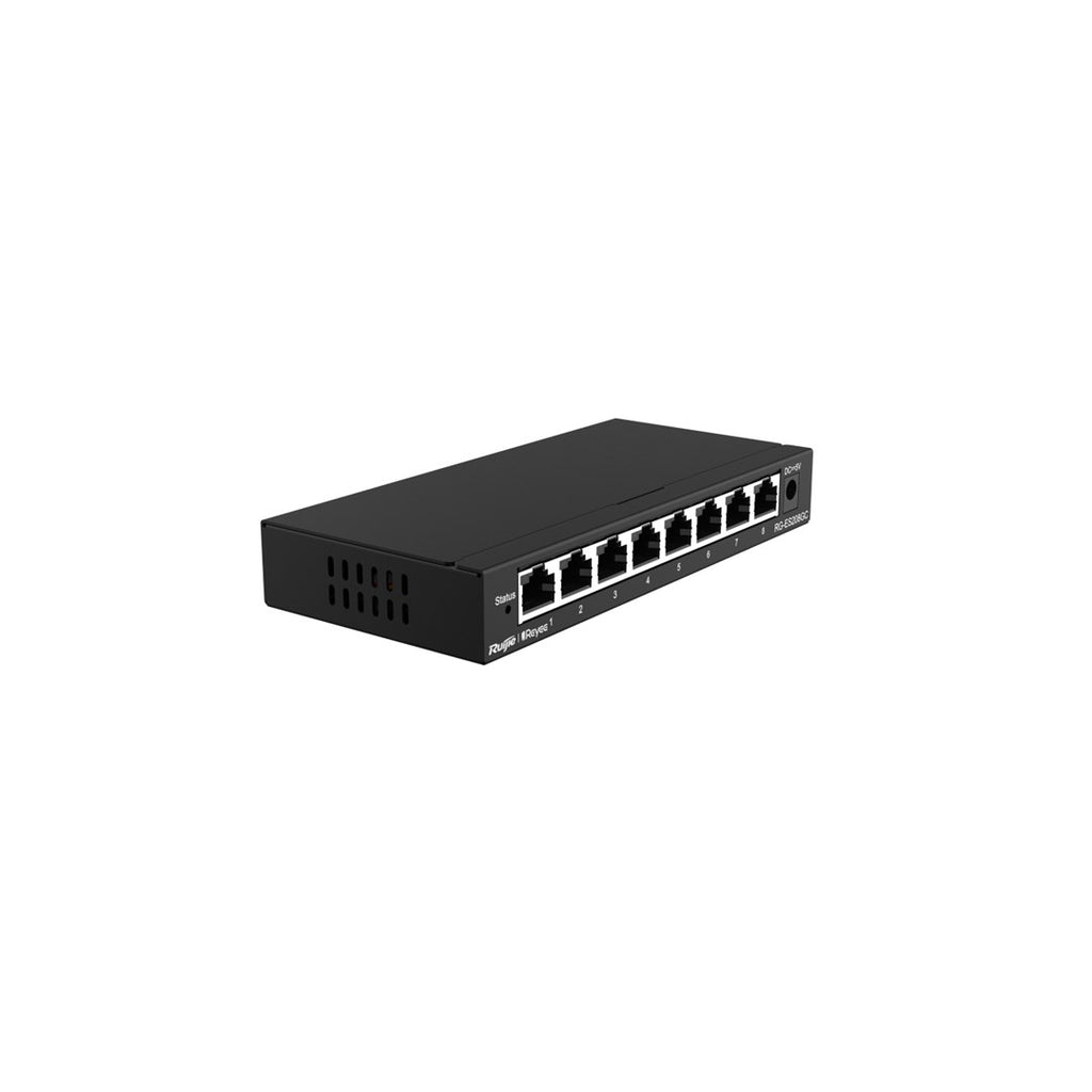 Ruijie Networks RG-ES208GC network switch Managed L2 Gigabit Ethernet (10/100/1000) Grey
