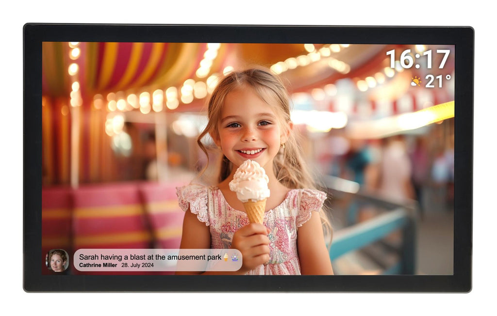 Denver FRAMEO Digital Photo Frame 31.5 32GB Black