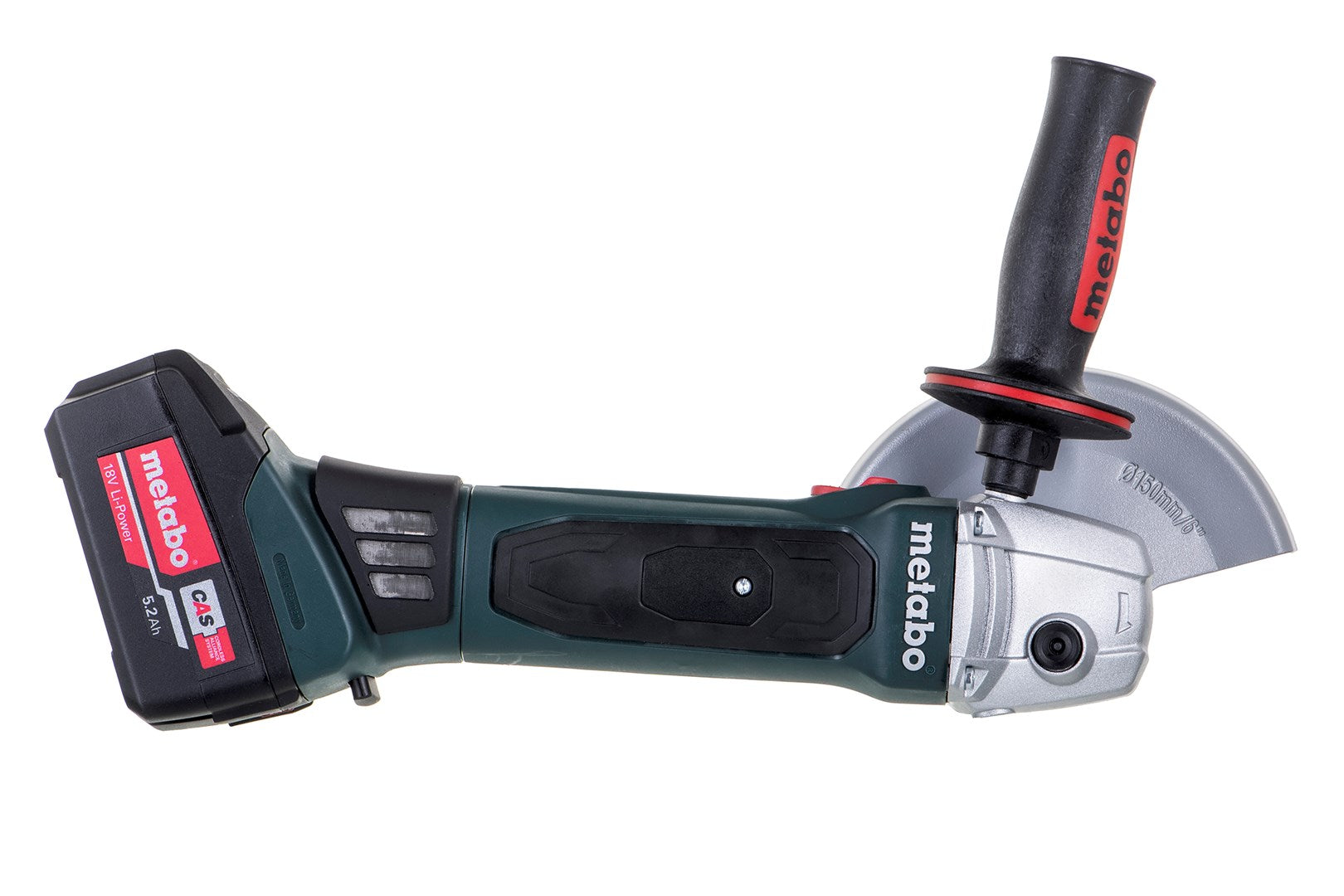 METABO W 18 LTX 150 QUICK Cordless Angle Grinder + metaBOX 165 L Case