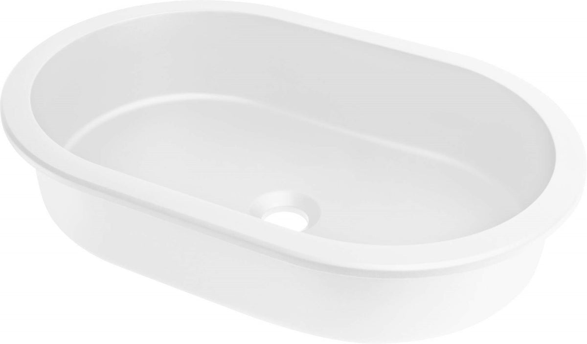 Granite undercounter/recessed washbasin