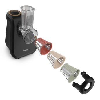 Tefal Electric Grater Spiralizer Black MB77EN38