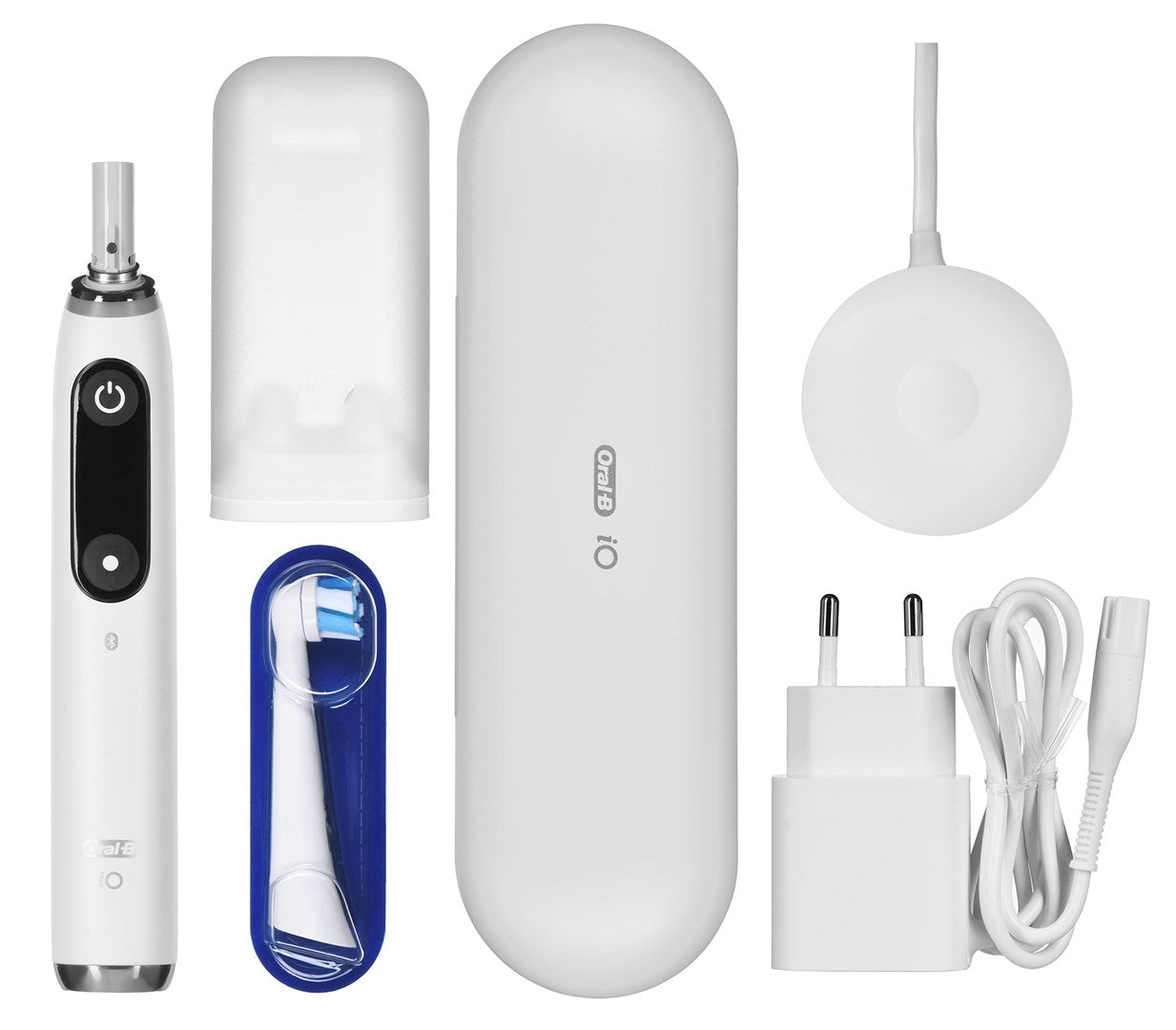 Braun Oral-B iO Series 9 Electric Toothbrush White - Professional Dental Care