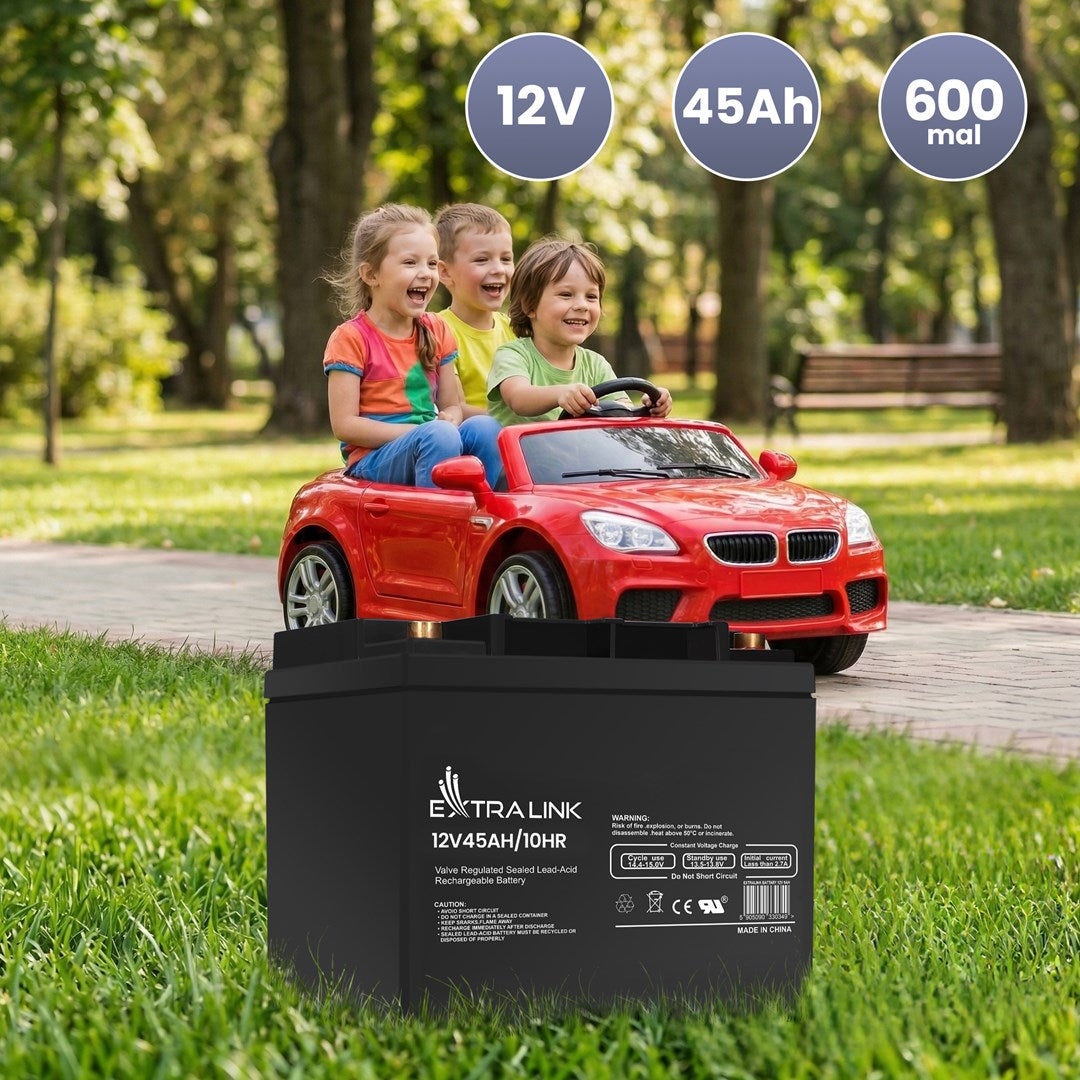 Extralink AGM Battery 12V 45Ah Maintenance-Free Model EX.18990
