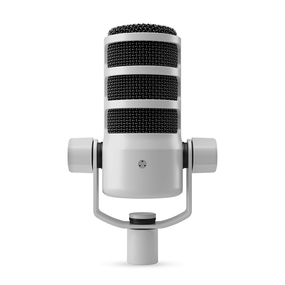 RODE PodMic USB White Dynamic Microphone for Podcasting