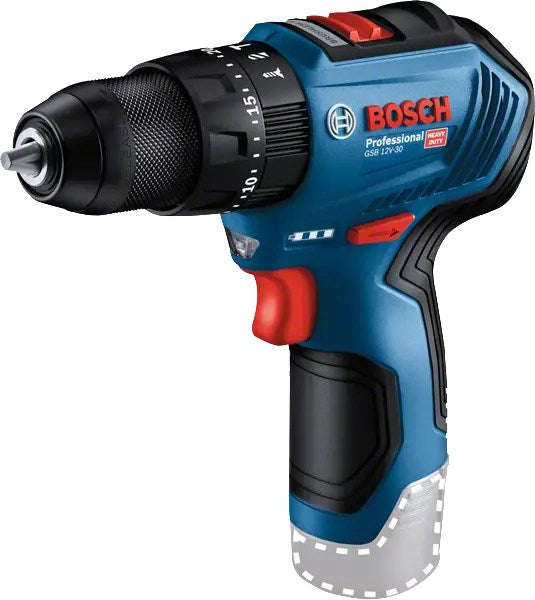 BOSCH UD SCREWDRIVER GSB 12V-30 SOLO 30/17Nm BL