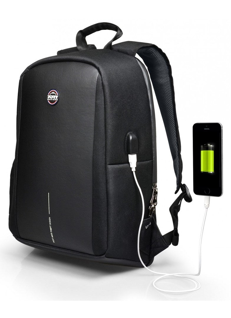 Port Designs CHICAGO EVO BP 13/15.6’’ 39.6 cm (15.6 ) Backpack Black