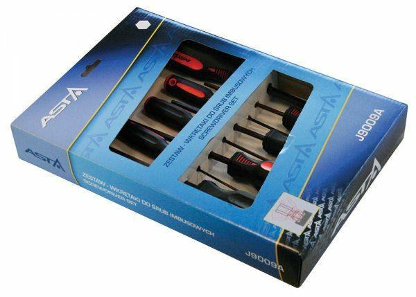 ASTA HEX SCREWDRIVERS 9pcs.
