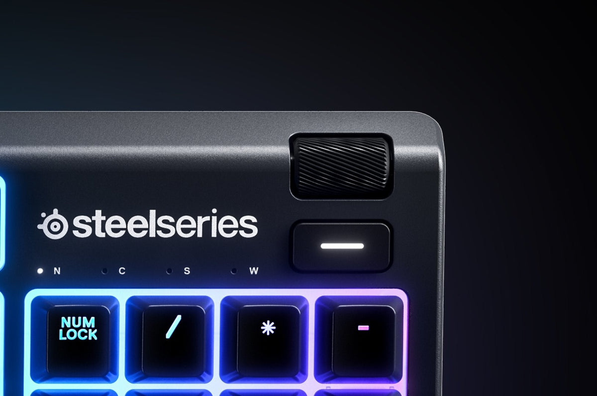 SteelSeries Apex 3 Gaming Keyboard Wired RGB IP32 Water Resistant 64795