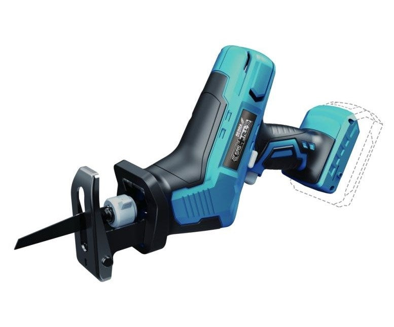 DEDRA Reciprocating Saw Cordless Mini 1800 g 100 mm x 720 mm x 350 mm Model DED7068