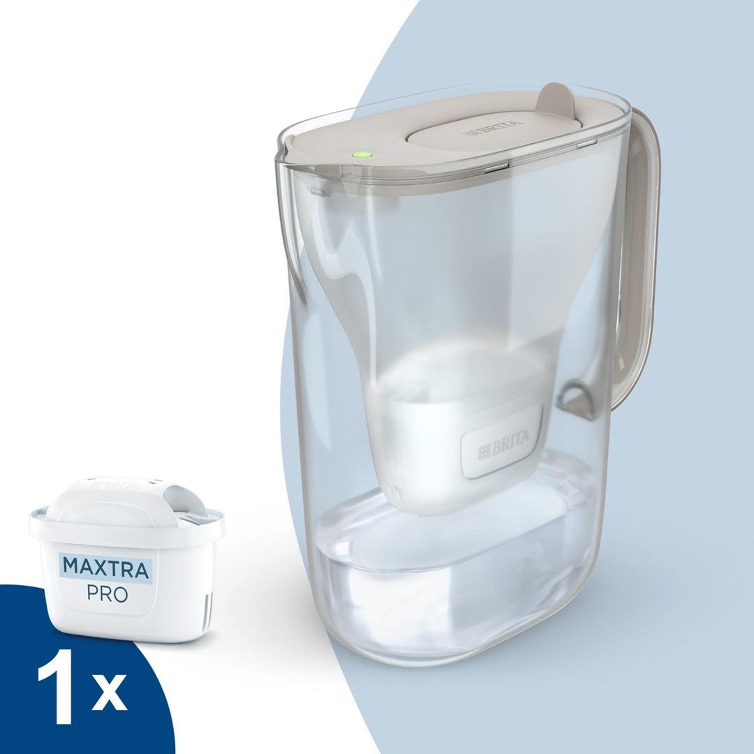 BRITA Style Essential+1 Maxtra Pro Water Filter Jug Sand