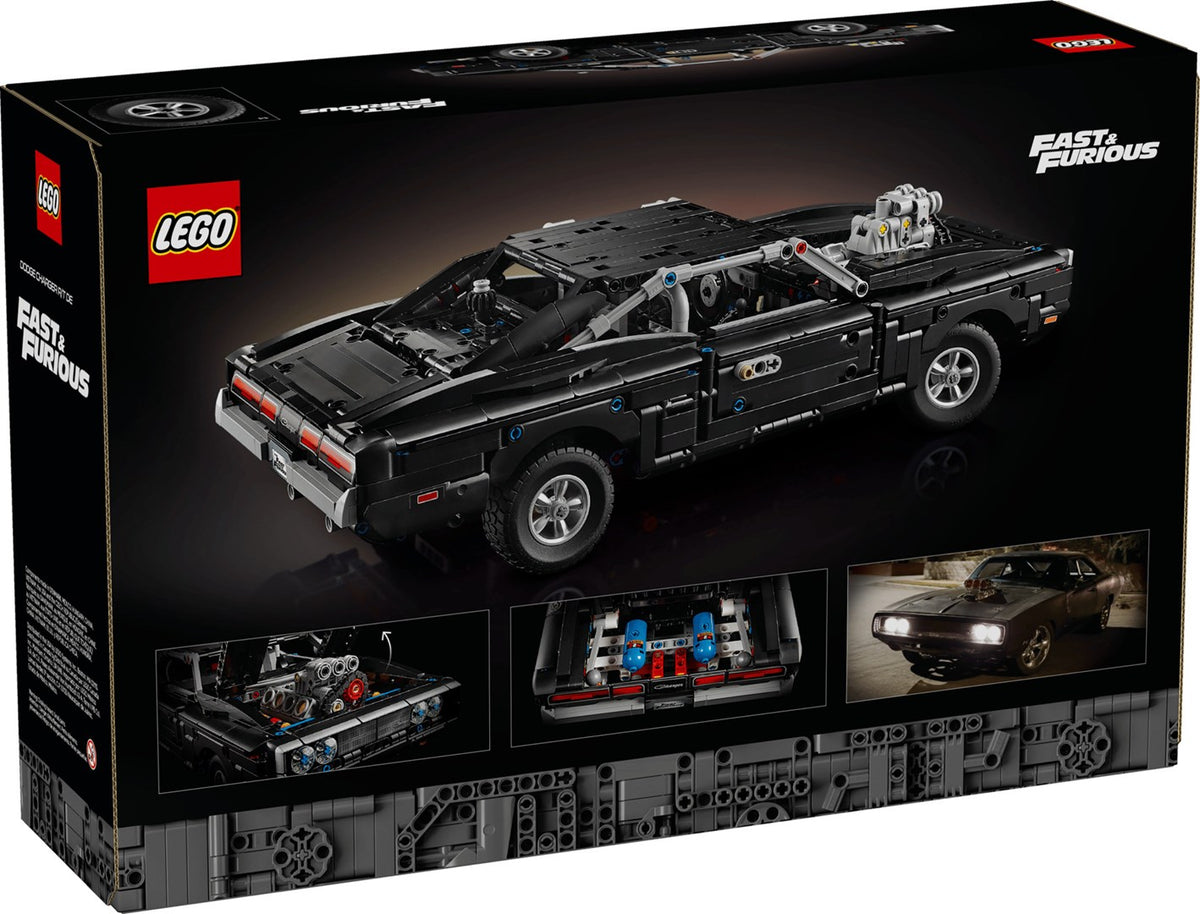 LEGO TECHNIC 42231 Fast & Furious - Dodge Charger R/T Building Blocks 1516 Pieces Ages 18+