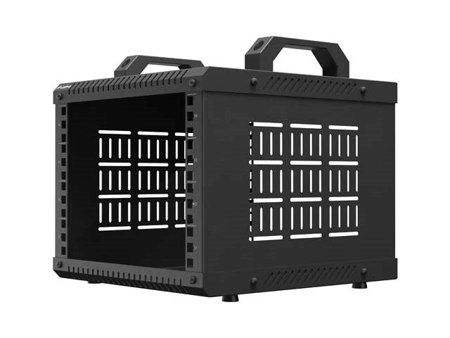 Lanberg Open Rack 10" 4U 280x300 mm Black OR10-2304-B
