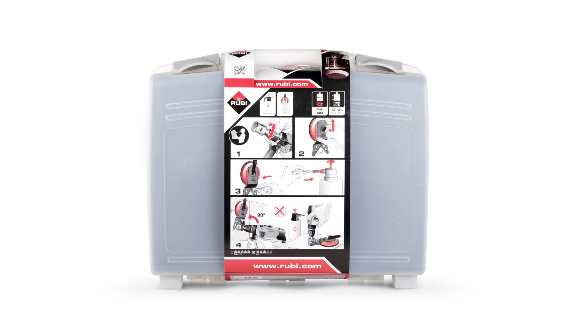 RUBI Easy Gres Plus Kit Drill Bit Set 7 Pieces