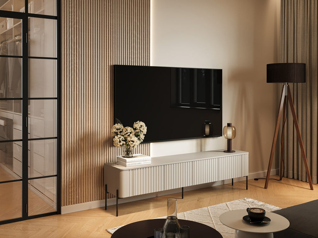 Cama VERA TV Cabinet 190x40x50 Cashmere Matt