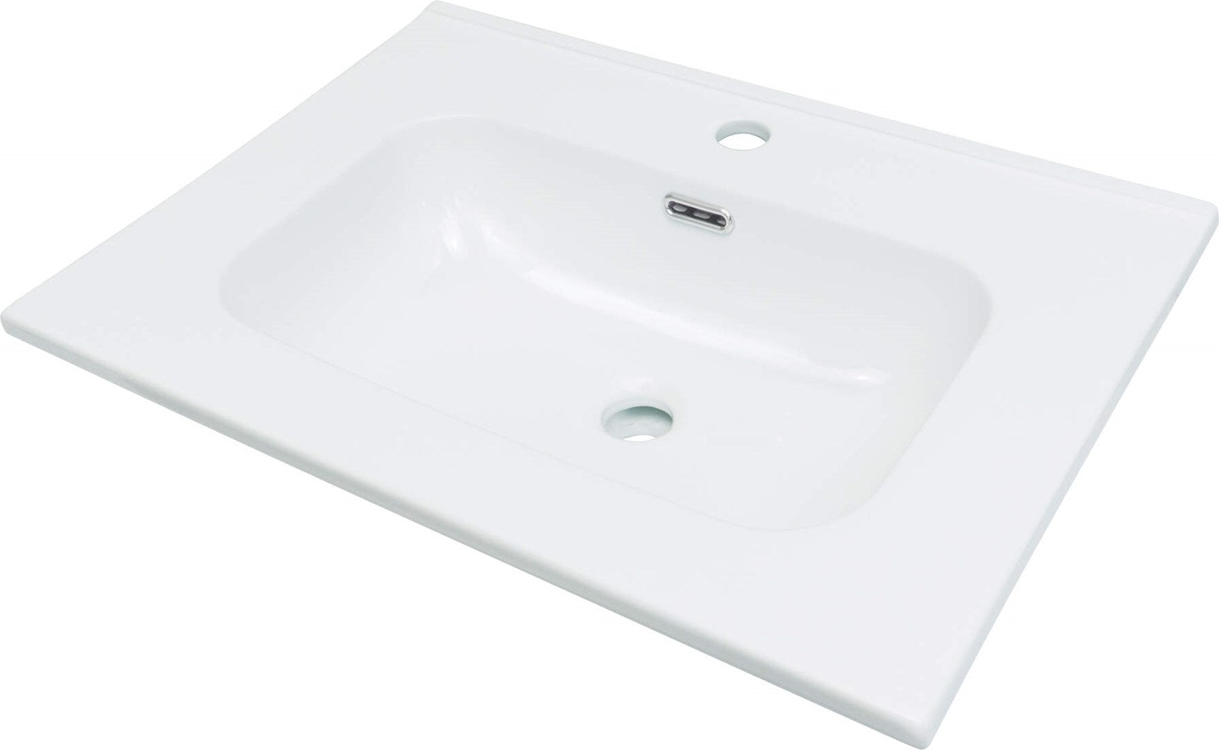 Ceramic Recessed Washbasin 60 cm