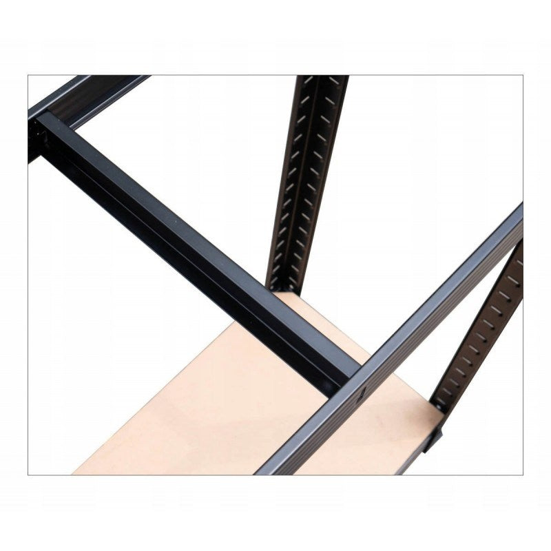 Topeshop REGAŁ P9040 Garden Tool Storage Rack Freestanding Galvanized Steel MDF