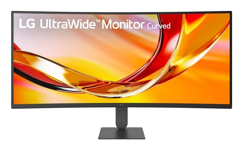 LG 34 Inch UltraWide™ WQHD 144Hz HDR10 Curved Monitor Black
