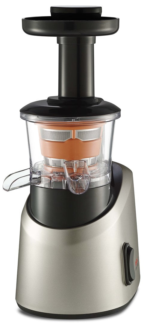 Tefal Juice Extractor ZC255B, 200 W, 0.8 L Bowl, Grey/Silver
