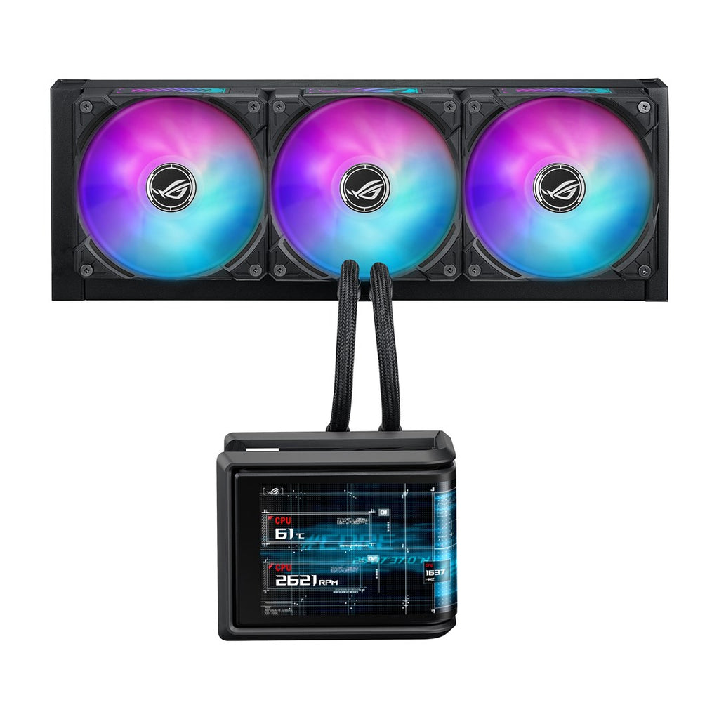 ASUS ROG Ryuo IV SLC 360 ARGB All-in-One Liquid Cooler 12 cm Black