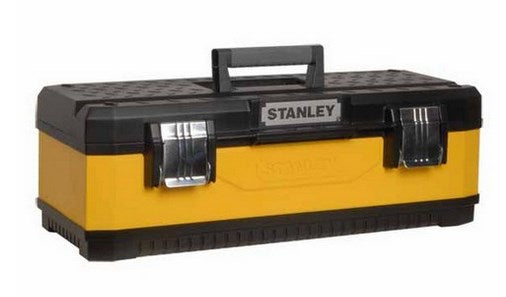 Stanley 1-95-613 small parts/tool box Metal  Plastic Black  Yellow
