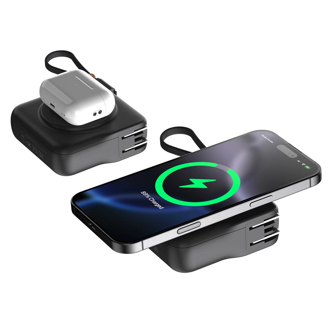 Xtorm XTPP101 power bank Lithium Polymer (LiPo) 10000 mAh Wireless charging Black