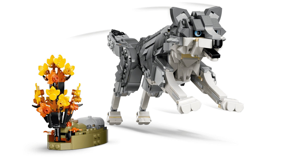 LEGO CREATOR 3 IN 1 31393 Forest Animals: Gray Wolf