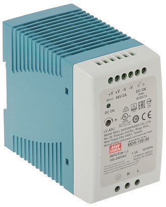 PULSAR DIN Rail Power Supply MDR-100-48 427 g 105x115x60mm