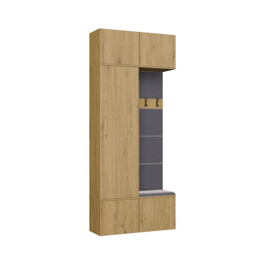 HAGA II 1SZ1W Wardrobe – Artisan Oak