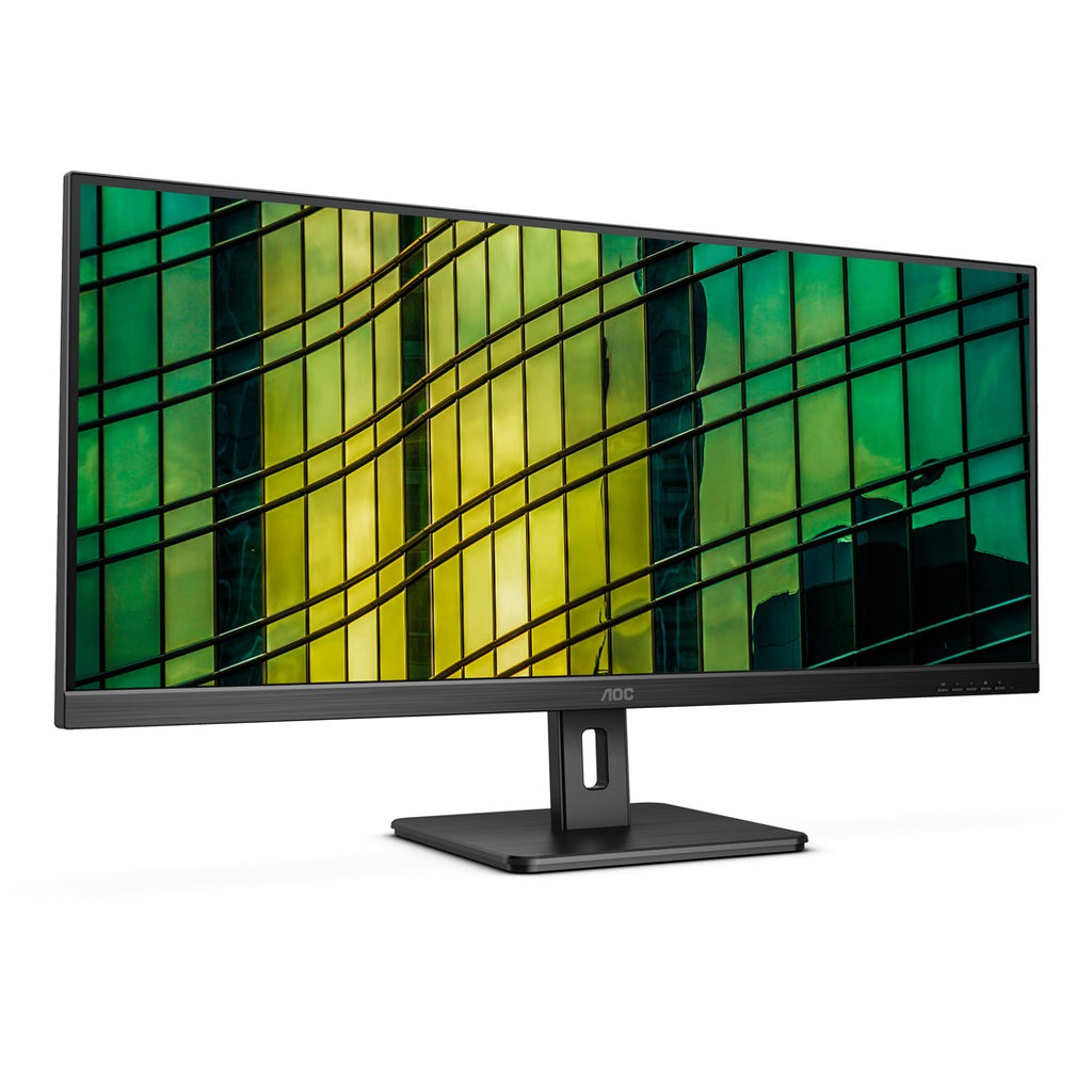 AOC U34E2M computer monitor 86.4 cm (34 ) 3440 x 1440 pixels Wide Quad HD Black