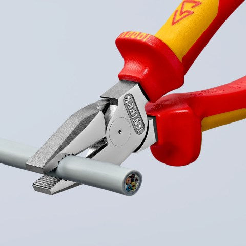 KNIPEX Plier, Cutting Length 1.15 cm, Weight 260 g, Model 206180