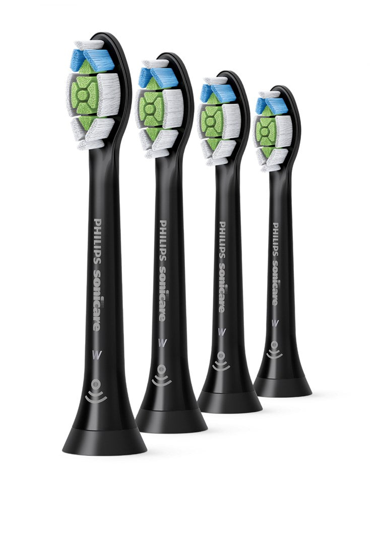 Philips Sonicare Optimal White HX6064/88 Replacement Brush Heads, 4 Pack