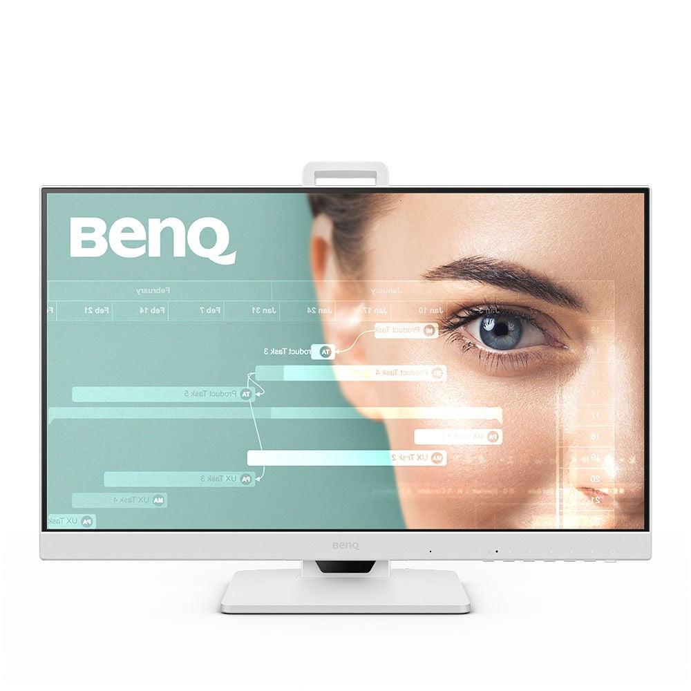 BenQ GW2486TC computer monitor 60.5 cm (23.8 ) 1920 x 1080 pixels Full HD White