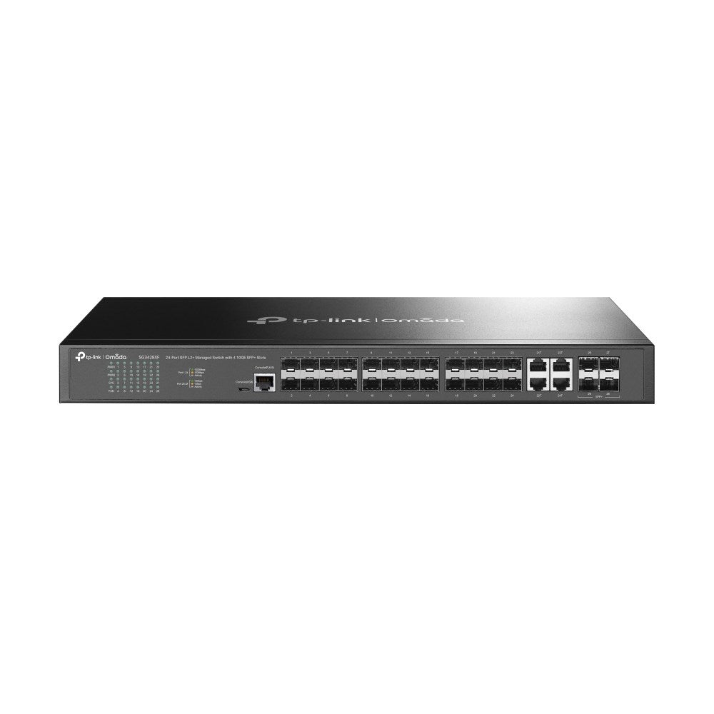 TP-LINK Managed Switch 24-Port SFP L2+ 128 Gbit/s TL-SG3428XF