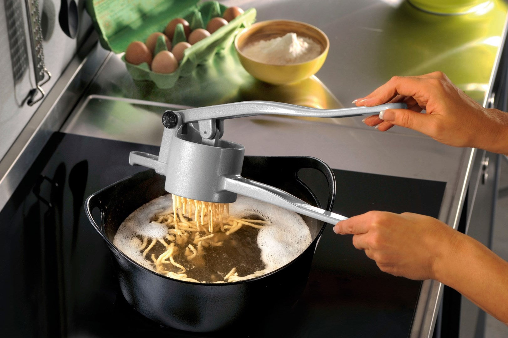 GEFU 13170 potato masher Aluminium Potato ricer