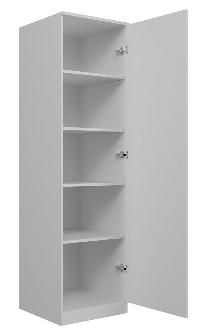 Topeshop SD-50 BIEL KPL Wardrobe 1 Door 5 Shelves White