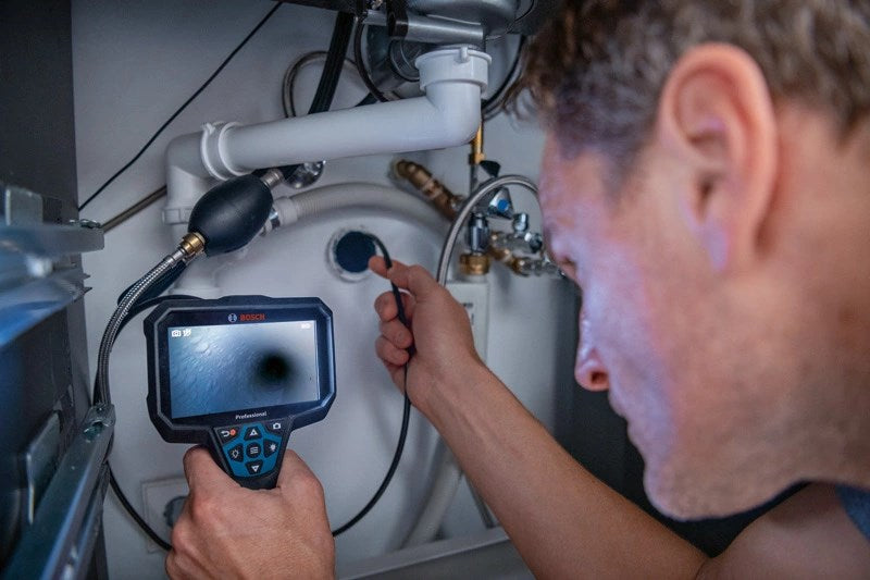Bosch Professional GIC 12V-5-27 C Inspection Camera - 1.5 m Cable - 32GB Micro SD - 8.3 mm Ø